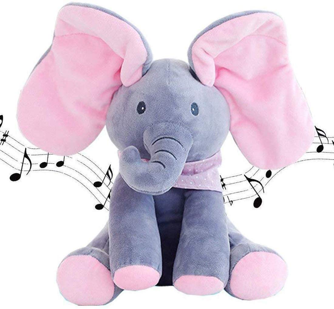 Peek-A-Boo Elephant Plush Toy