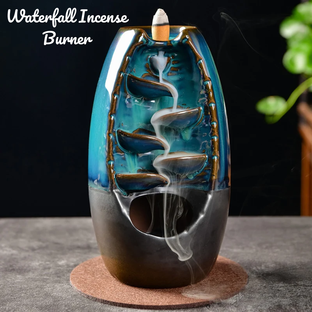 Waterfall Incense Burner