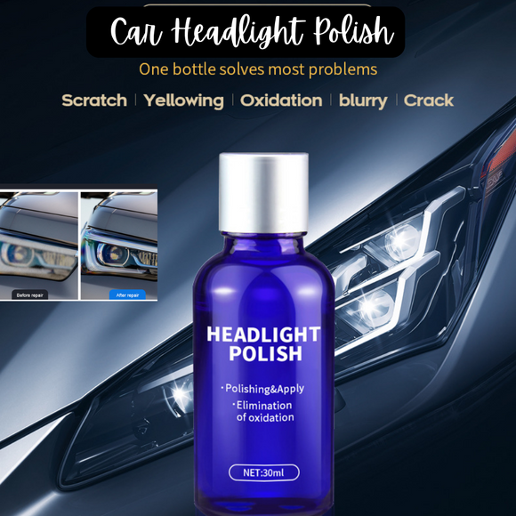 Car Headlight Polish