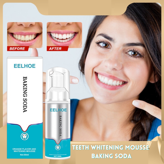 Teeth Whitening Mousse Baking Soda