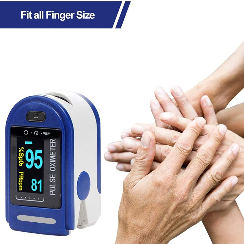 Portable Finger Tip Pulse Oximeter