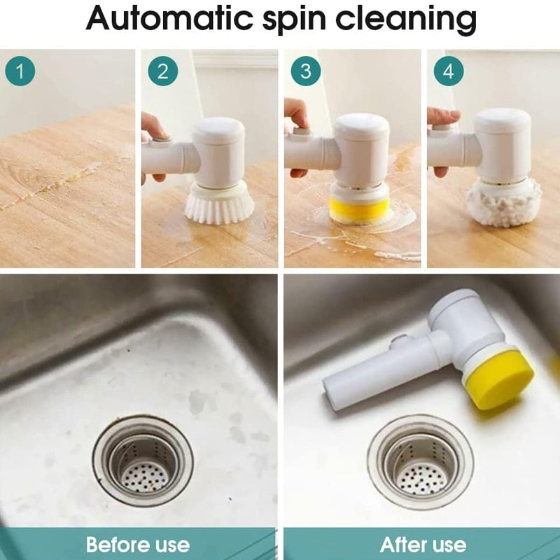 5 In 1 Cleaning Brush