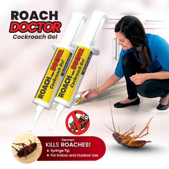 Cockroach Killer Gel with Syringe Applicator